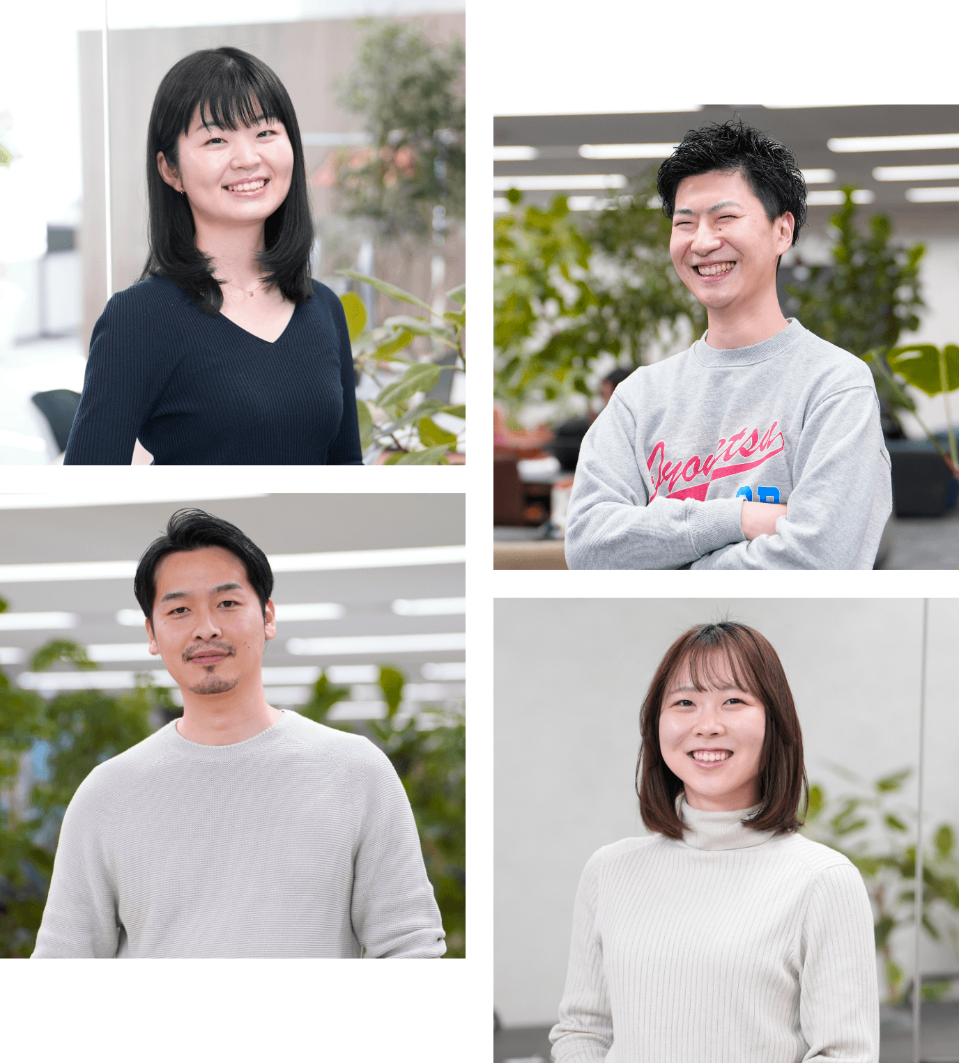 インタビューの写真